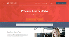Desktop Screenshot of pracujwmediach.pl